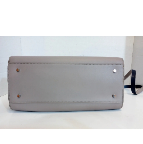 SOLD Kate Spade Magnolia Street Mina taupe leather crossbody satchel purse - Picture 7 of 14